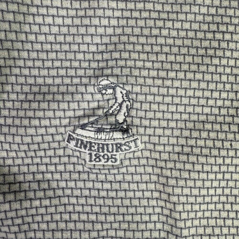 The Pinehurst Collection Shirt Men’s XL Gray Putterboy Short Sleeve Polo - Picture 4 of 8